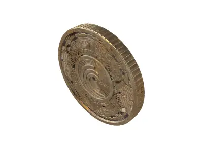 BitTorrent Coin v6 005 3D model