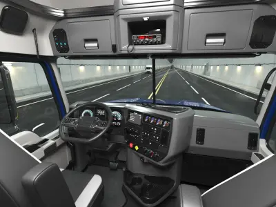  2025 Semi Truck Blue 