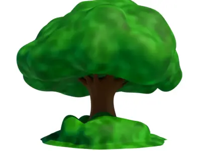 Lowpoly tree Low-poly 3D model purchase
