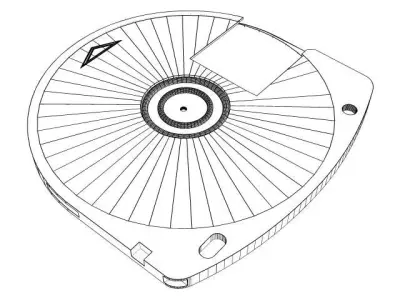 Universal Media Disc 3D model