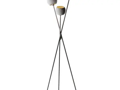 Kenner Tripod Floor Lamp 3D model