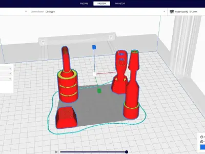scifi kitbash project 1 3D print model
