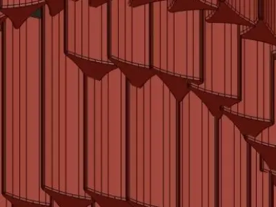 Crystal chandelier 3D model