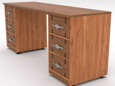 Office Table 3D model