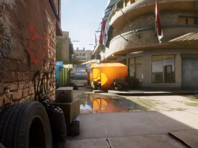 City Environment Megapack vol 02 Low-poly 3D model