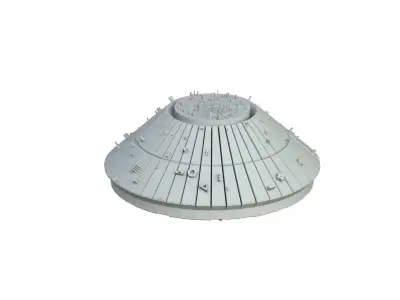 Sci Fi Object No 3268 Low Poly Low-poly 3D model