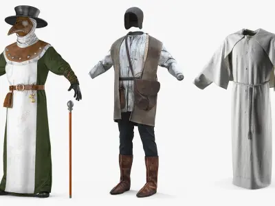  Medieval Clothes Collection 