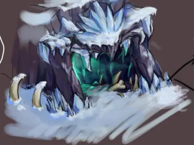 Kunlun Snow Mountain - Cave 03 3D model