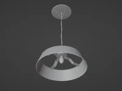 Modern light 3 3D model