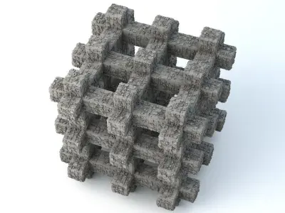 Sci-Fi Shapes - The Grid 3D model