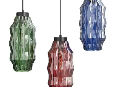 CEILING LAGUNA PENDANTS CHELSOM Low-poly 3D model
