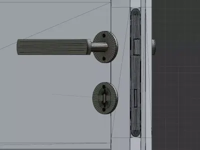Interior Door 3D model order