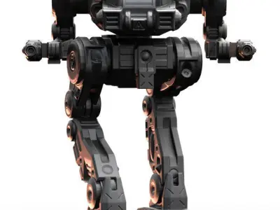 Mech- Darkest Goat A 3D print model