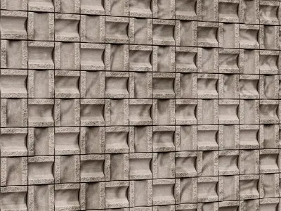 Yagihara Japanese Mosaic Tiles - Seamless Texture