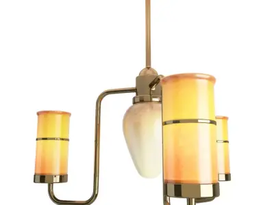 Antique Orange Ceiling Lighting  3D model