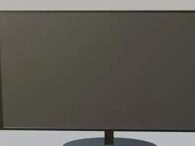 stand led monitor for game unity 3D model