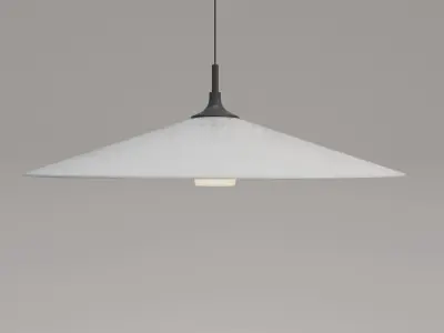 Pendant light Low-poly 3D model