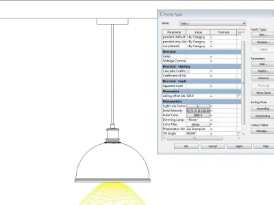 PENDANT LIGHT 3D model 5