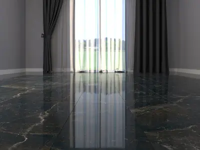 Marble Floor Carelia Black Set 3 Texture