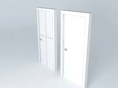 Interior Doors 3D model purchase