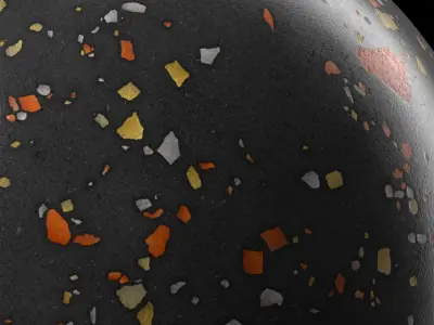 Terrazzo Materials 12- Pbr 4k Seamless Texture