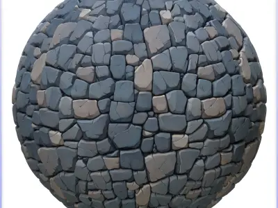 Stylized Stone Floor Seamless Texture Texture buy