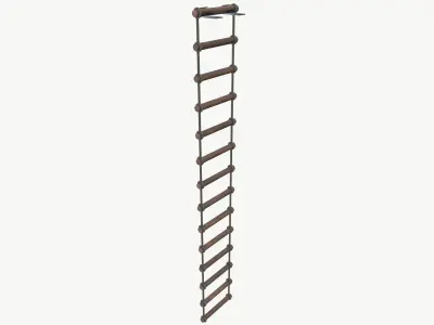 Rope Ladder 3D model