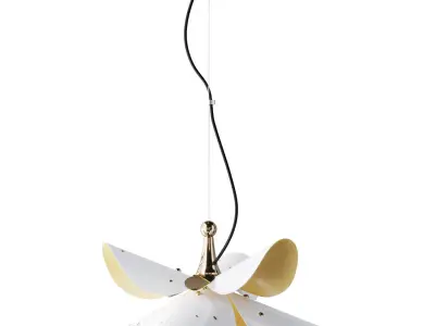 BLOSSOMS By Lladro Low-poly 3D model