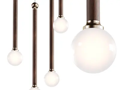 Lampatron Bast Pendant Lamp 3D model