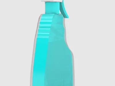 Cleaner Bottle 3D model
