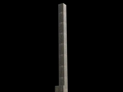 432 Park Ave - NYC Low-poly 3D model