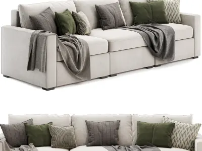 Maxwell modular sofa 3D model