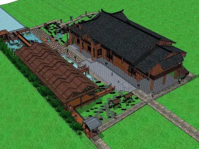 Bed and Breakfast - Chalet 3D model