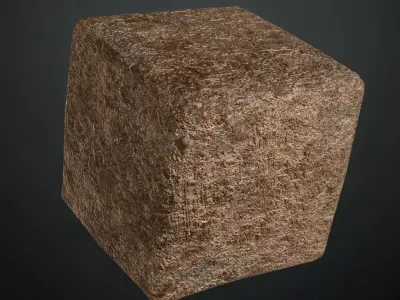 Scratched Metal PBR Seamless Texture