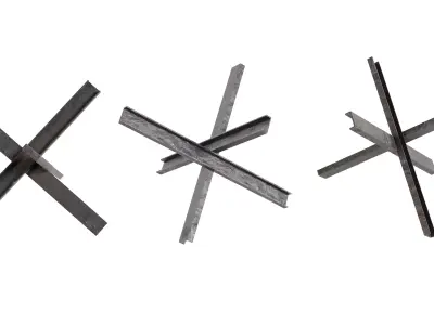 Hedgehog Obstacle V1 Low-poly 3D model