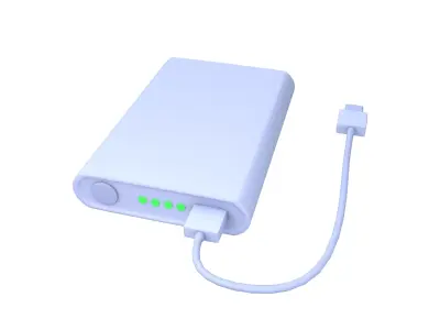 Power Bank Icon v1 005 Low-poly 3D model