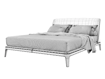 Kelly Bed 3D model
