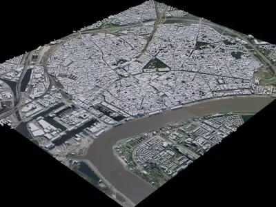 Antwerp - Belgium 3D model