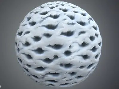 Stylized Snow Vol 24 - Hand Painted Texture Pack Texture