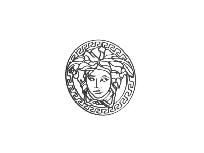 Gianni Versace Logo v1 001 Free 3D model