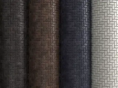 Materials 5- Brick Tiles PBR Texture