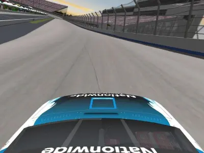 Dover Motor Speedway Game Ready Low-poly 3D model