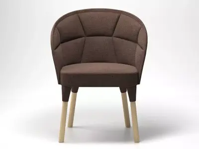 Emily dining chair 3D model purchase