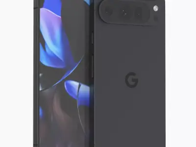Google Pixel 9 Pro Obsidian 3D model