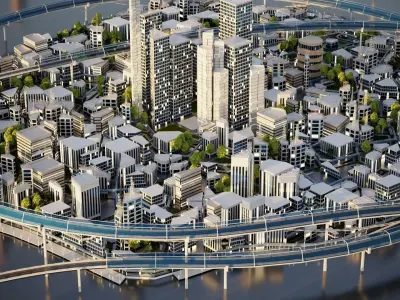 Cityscape 5003 3D model