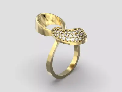 R 103 light ring 3D print model