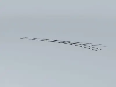 Eco Rail Dirty Yard Right Point Old Steam Days Free 3D model