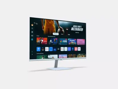 32 Smart Monitor M7 M70D UHD 2 3D model
