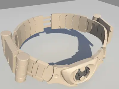 Batman Belt 3D model