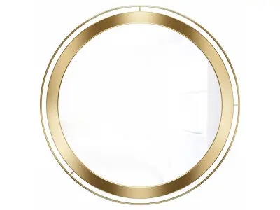 Mirror in a metal frame GZ-M1101 3D model